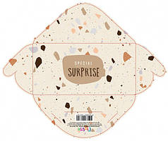 Конверт для грошей "Surprise" №KB20-183/Мандарин/(10)(300)