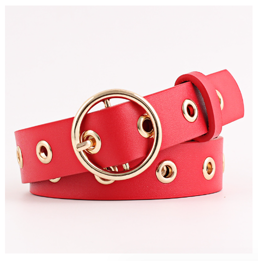 Ремінь NUOYA жіночий червоний 04153, фото 1