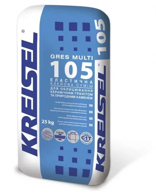 Клей для керамограніту Kreisel 105 Gres Multi (25кг)