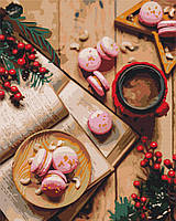Картина за номерами Десерт на Різдво 40x50 см Brushme Різнобарвний (2000002207993)