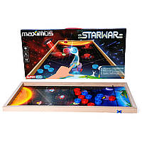 Настільна гра "STARWAR" СУПЕРГРА (поле,12шайб, 2рез. 2фікс), в кор. 60*30*2см, ТМ MAXIMUS, Україна