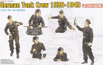 German Tank Crew 1939-1943 1/35 DRAGON 6375
