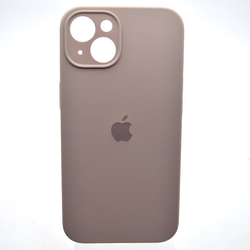 Силіконовий чохол накладка Silicon Case Full Camera для iPhone 15 Lavender Violet, фото 1