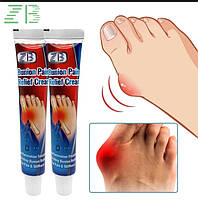 ZB Bunion Pain Relief Обезболивающая мазь для облегчения вальгусной боли в суставах, от косточки на ноге.