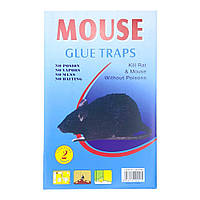 Клейова пастка від щурів та мишей 13*27 см велика, Mouse