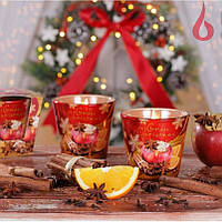 Свечи ароматизированные в стакане BARTEK Золото Різдво