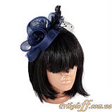 Обруч з кружечком зі стрічкою та пір’ям, фото 3