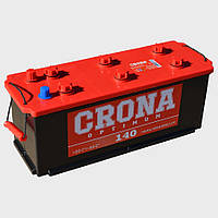 Аккумулятор стартерный 140Ah 6СТ-140 12V 900A CRONA OPTIMUM (+/-) / СТ-00100457