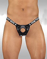 Спокусливі Чоловічі Боягузи у Вінілі з Відкритим Доступом Чорний S/M/L/XL ( 200-512 )