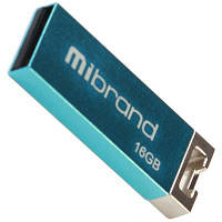 Модуль FD 16GB Mibrand Сhameleon Light Blue/Green (MI2.0/CH16U6L) USB 2.0, метал-пластик