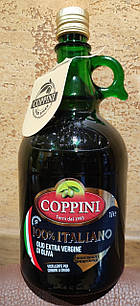 Оливкова олія Coppini Olio Extra Vergine di oliva висока якість, перший холодний викручування Італія 1 л
