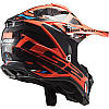 МОТОШОЛОМ ЕНДУРО LS2 MX700 SUBVERTER EVO II STOMP КОЛІР GLOSS FLUO ORANGE BLACK, фото 4