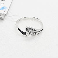 Серебряное кольцо с фианитами Кольца серебро 925 пробы с чернением