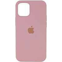 Оригинальный чехол для iPhone 12 Pro Silicone Case Full Pink Sand