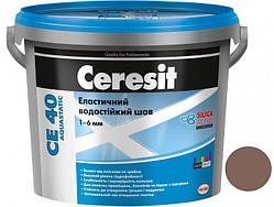Фуга Ceresit CE 40 Aquastatic Еластичний водостійкий шов 2кг сієна 47