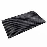 Килимок органайзер для робочого столу, підкладка на робочий стіл 50х30 см OSPORT (R-00026) Чорний, фото 5
