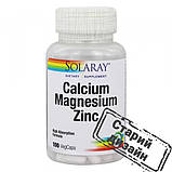 Кальцій магній та цинк (Calcium Magnesium Zinc) 250 капсул, фото 3