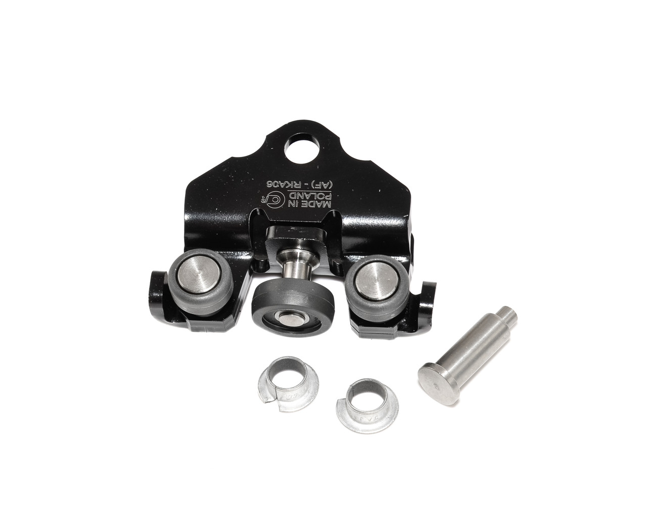 Ролик розсувних дверей (ролики з кареткою без важеля) нижній на Renault Kangoo II 2008-> - Roll - RKA06, фото 1