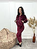 Махровий жіночий костюм-піжама "Palmira"| Норма, фото 5