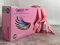 Перчатки нитриловые Care 365 розовые XS