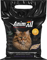 Наполнитель гигиенический универсальный AnimAll для туалетов домашних животных 5 кг