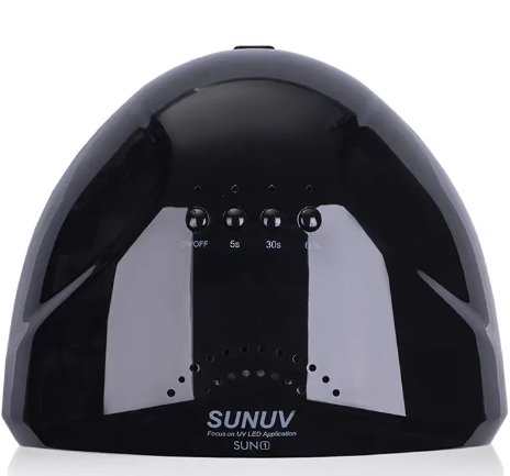 Лампа для манікюру LED+UV SUNUV SUN1 48W Black