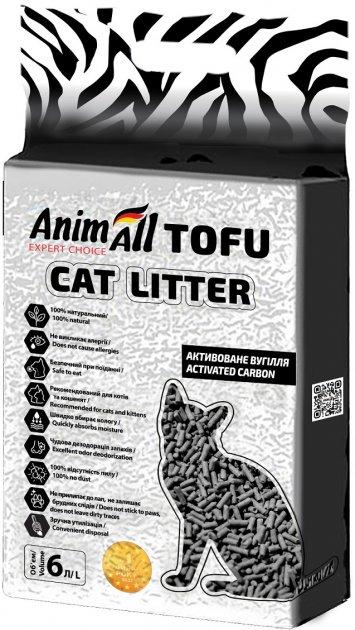 Наповнювач AnimAll ТОФФУ з активованим вугіллям 2.6 кг/6 л