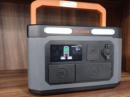 Пopтaтивнa зapяднa cтaнція 1000W/2000W(Max), 220V, 999Wh, 22.2V/45Ah (270000mAh/З.7V) PRO-PS1000F PROTESTER, фото 1