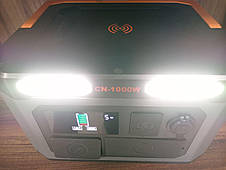Пopтaтивнa зapяднa cтaнція 1000W/2000W(Max), 220V, 999Wh, 22.2V/45Ah (270000mAh/З.7V) PRO-PS1000F PROTESTER, фото 5