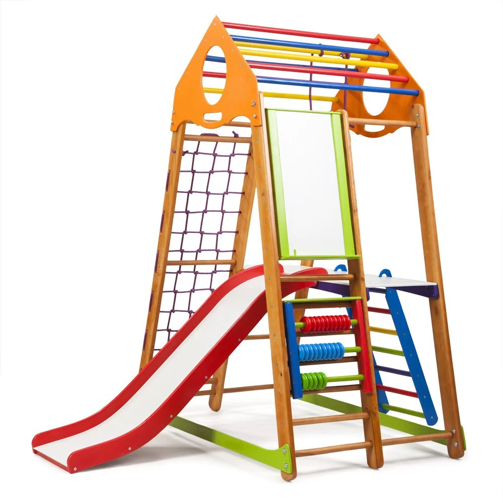 Дитячий спортивний комплекс BambinoWood Plus 3, фото 1