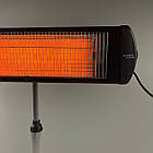 Інфрачервоний нагрівач KUMTEL EcoRay EXО-25 IP55 вологозахищений 2500 W Black UA, фото 3