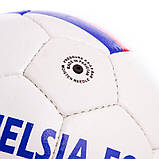 М'яч футбольний зшитий CHELSEA MATSA FB-0612 №5 PVC, фото 4