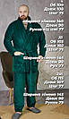 Домашній чоловічий костюм МАХРА ЖАКЕТ+ШТАНЦІ ТОМІКО СМАРАГД, фото 8