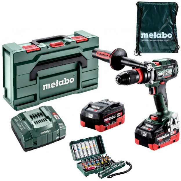 Акумуляторний шуруповерт Metabo BS 18 LTX BL I SET