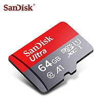 Карта памяти SanDisk Ultra micro SD HC 64 GB Class 10