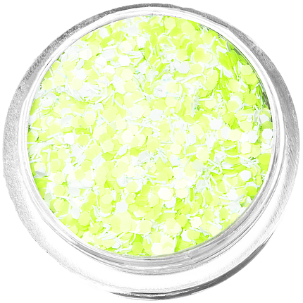 Конфеті для дизайну K-08, лимонно-білий мікс, фото 1