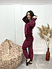 Махровий жіночий костюм-піжама "Palmira"| Батал, фото 2