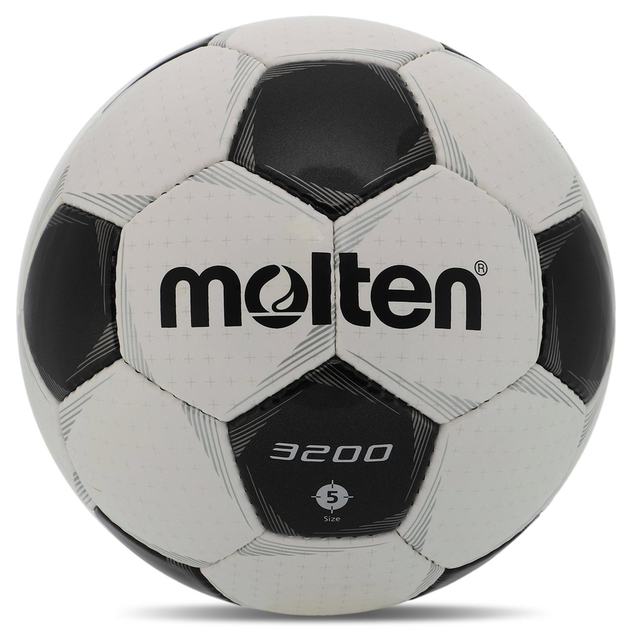 М'яч футбольний зшитий MOLTEN F5P3200 №5 PU
