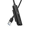 Кабель адаптер Ugreen CM321 SATA-USB 3.0 для підключення HDD/SSD 2.5" дисків - Black, фото 2