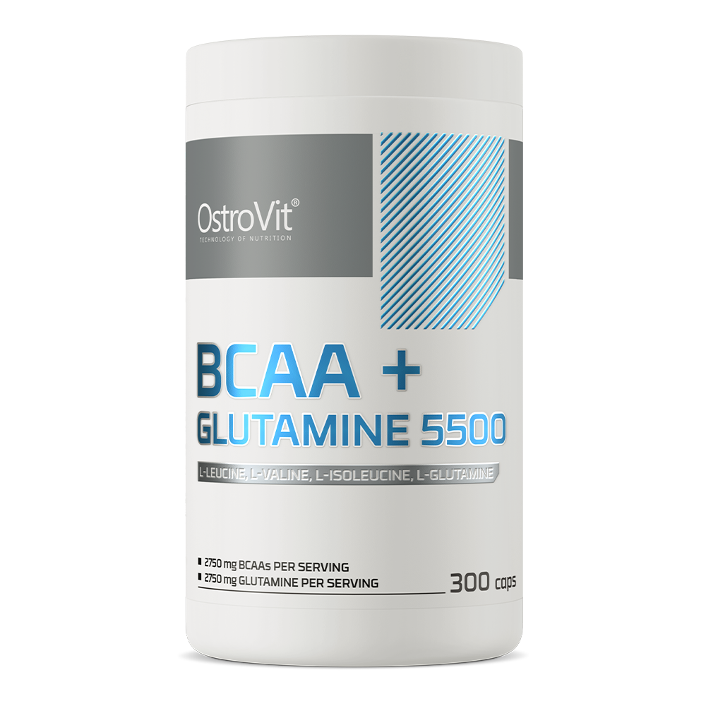 BCAA + Glutamine 5500 OstroVit 300 капсул