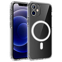 Оригинальный прозрачный чехол Clear Case with MagSafe для iPhone 11