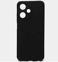 Чехол Fiji Style для Infinix Hot 30 Play NFC (X6835B) силикон бампер с защитой блока камер черный