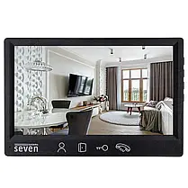 Комплект домофону 7 дюймів з панеллю виклику SEVEN DP-7571/07Kit black, фото 3