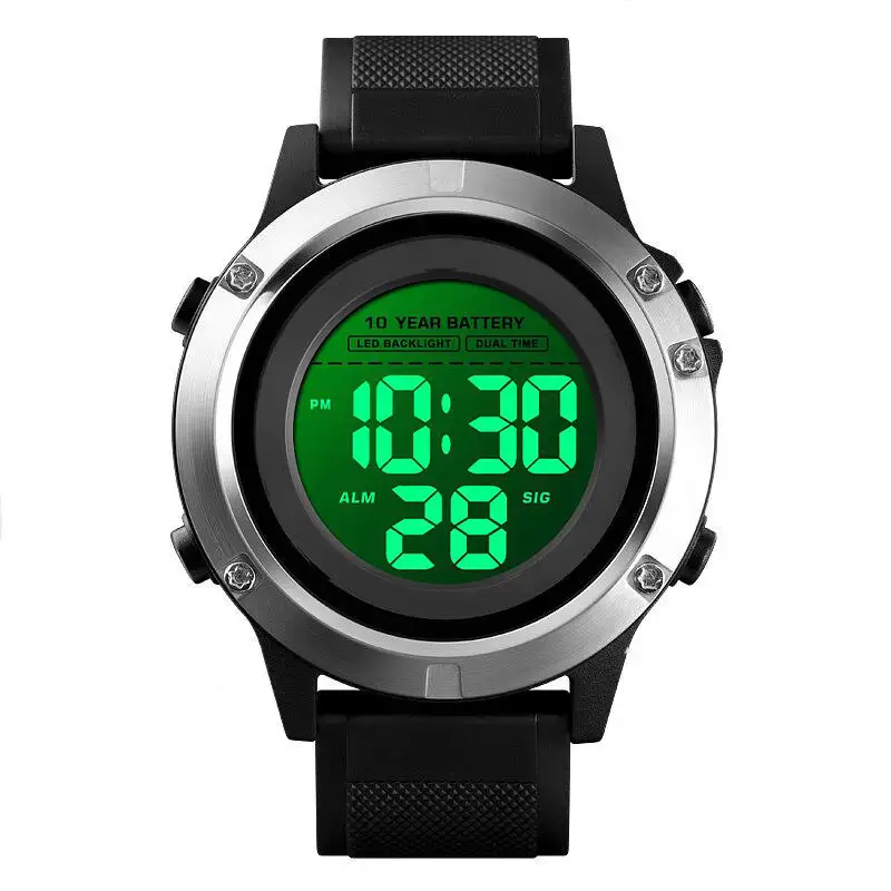 Спортивные наручные часы Skmei 1518 (Черные) - фото 2 - id-p2040364272