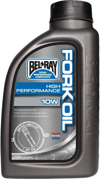 Масло вилочное Bel-Ray High Perf Fork Oil 10W, 1л