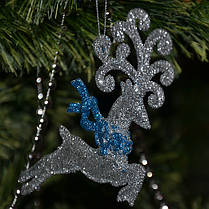 Новорічна прикраса Олень мікс 0138, фото 5