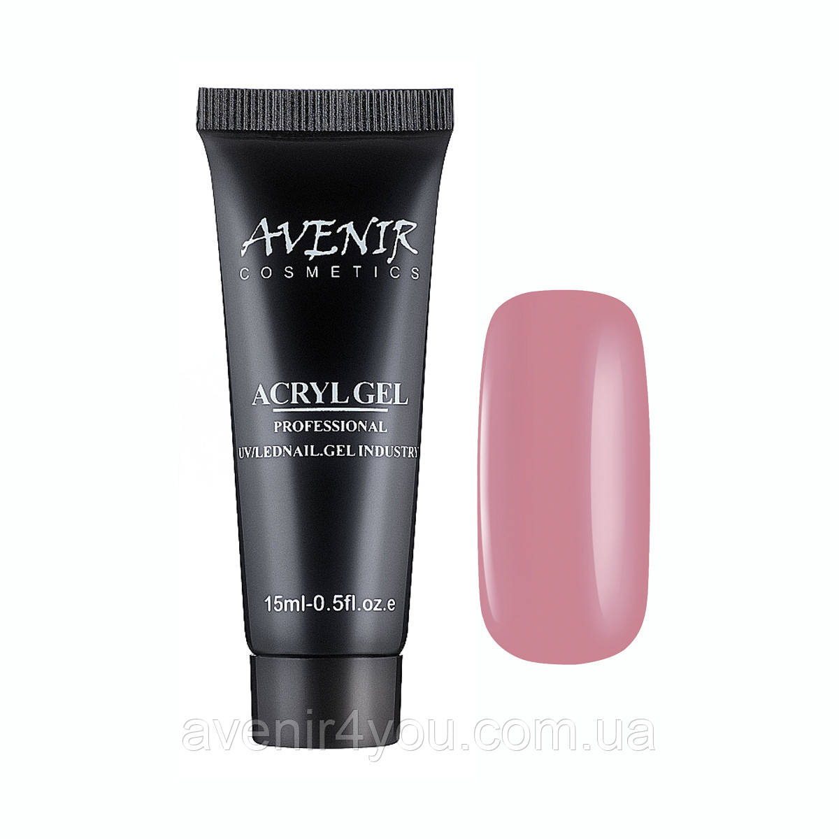 Акрил-гель Avenir Cosmetics №001 Nude Pink 15 мл