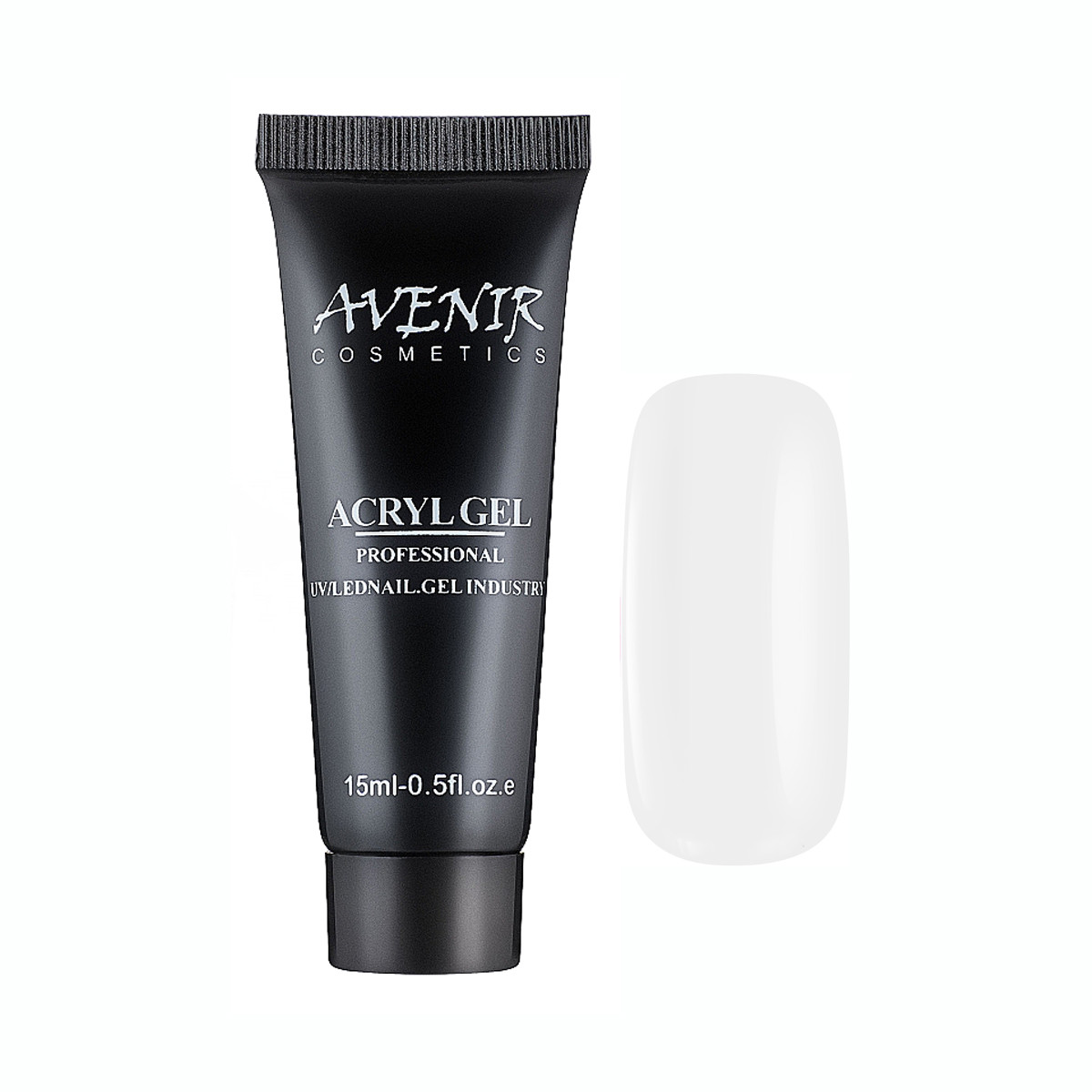 Акрил-гель Avenir Cosmetics №005 Clear Прозорий 15 мл
