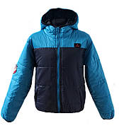 Весенняя куртка оптом на мальчика с капюшоном, детская демисезонная куртка р.6 7 лет