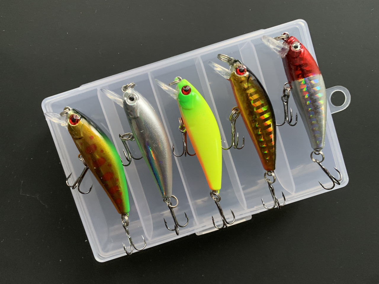Воблер Fishing TroutTune HW 5,5см 6г  (набір 5шт+коробка )